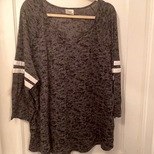 Plus Size Football Shirt